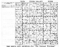 Coon Valley Township, Sac County 1935